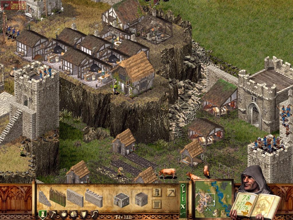 Цитадель 1 2. Стронгхолд 1. Stronghold (игра, 2001). Stronghold 1.1. Частокол стронгхолд.